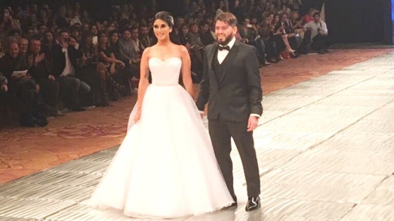 Diego Junior debutó en la pasarela en el cierre de Latinoamérica Fashion Week (Foto: Prensa)
