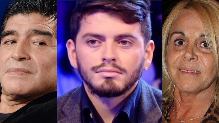 Diego Junior envió un comunicado por el tema Maradona-Villafañe. (Fotos: Web)