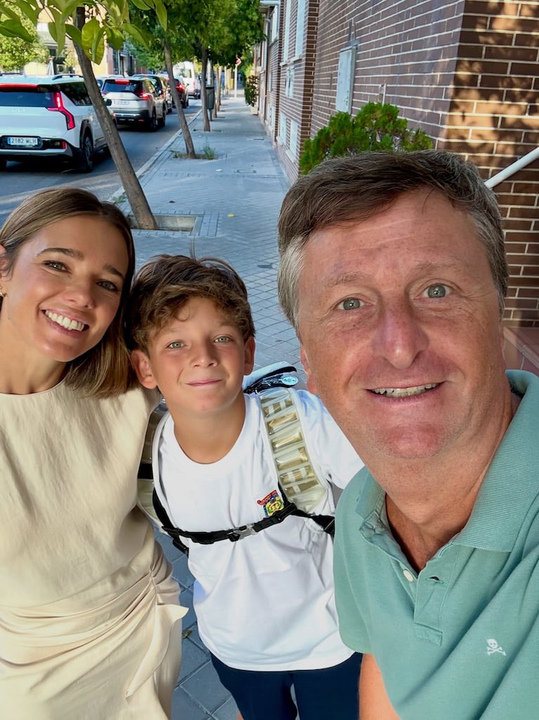 Diego Korol mostró la vuelta al colegio de su hijo en España y sorprendió con su reflexión. Crédito: Instagram