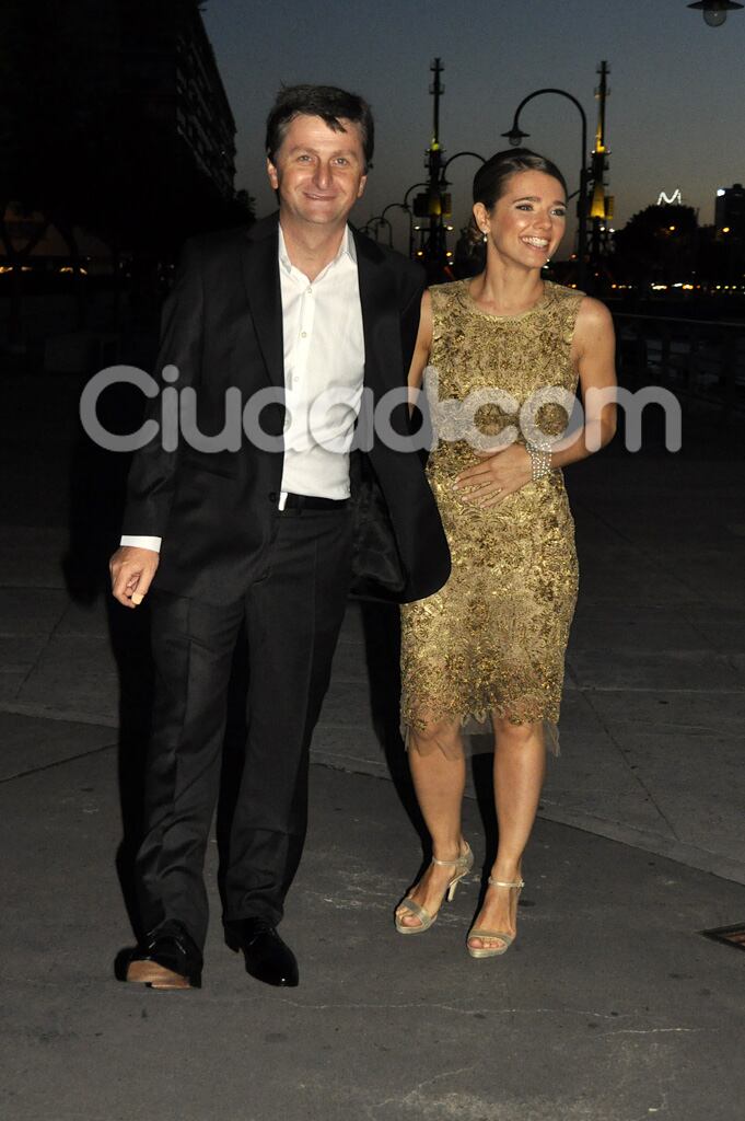 Diego Korol y Romina Ricle en su boda. (Foto: Jennifer Rubio-Ciudad.com)