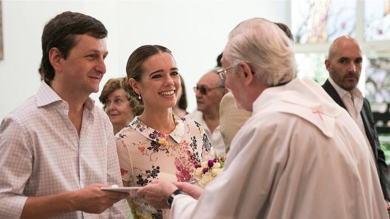 Diego Korol y Romina Ricle recibieron la bendición de sus alianzas. (Foto: Facebook de Juan Manuel Guriérrez)