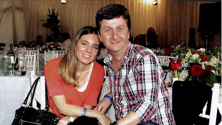 Diego Korol y su novia Romina Ricle. (Foto: revista Caras)