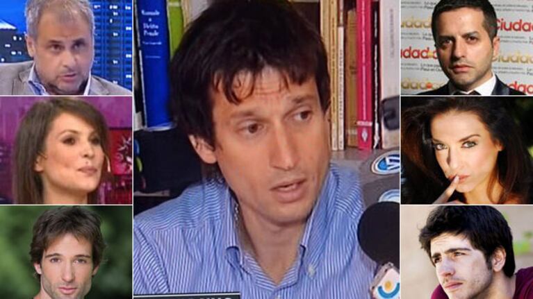 Diego Lagomarsino habló y los famosos opinaron en Twitter. (Fotos: Web)