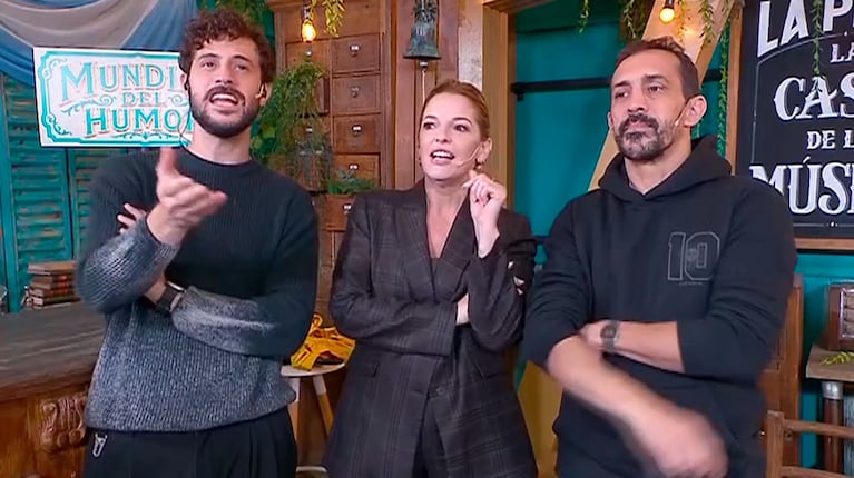 Diego Leuco habló del gesto de Messi con Sofi Martínez (captura de Telefe)