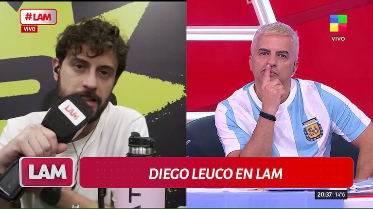 Diego LEuco y Ángel de Brito.