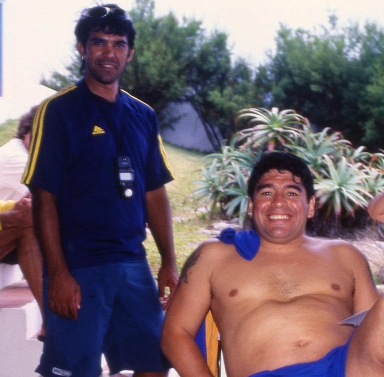 Diego Maradona, a 25 años de la despedida en la Bombonera. (Foto: Prensa / Jorge Luengo)