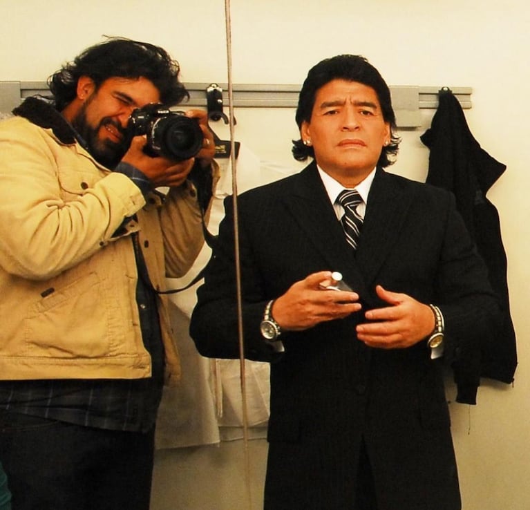 Diego Maradona, a 25 años de la despedida en la Bombonera. (Foto: Prensa / Jorge Luengo)
