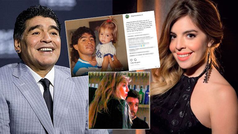 Diego Maradona anunció que Dalma se casa con su novio con un emotivo mensaje: Caballeros como mi yerno no existen...