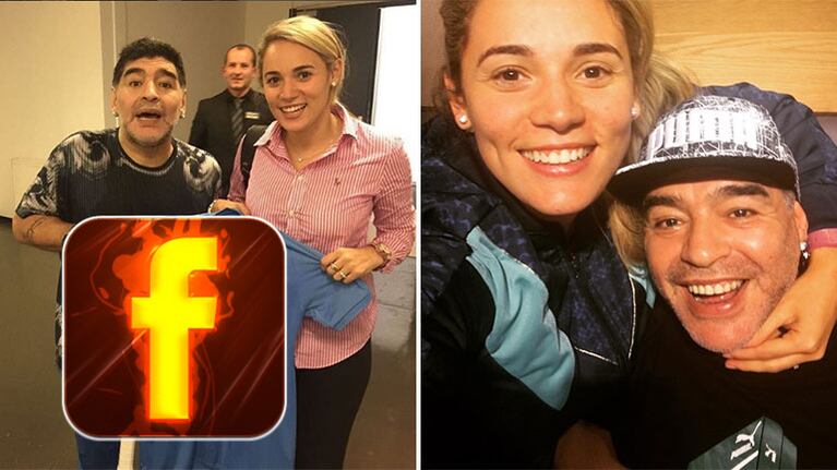 Diego Maradona minimizó el escándalo con Rocío Oliva en Madrid. (Foto: Instagram)