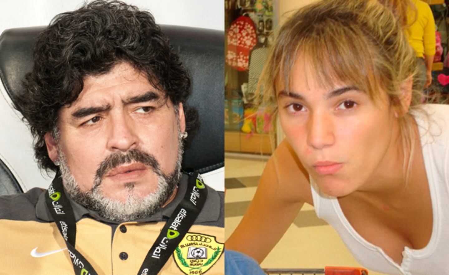 Diego Maradona, separado de Rocío Oliva. (Foto: Web).