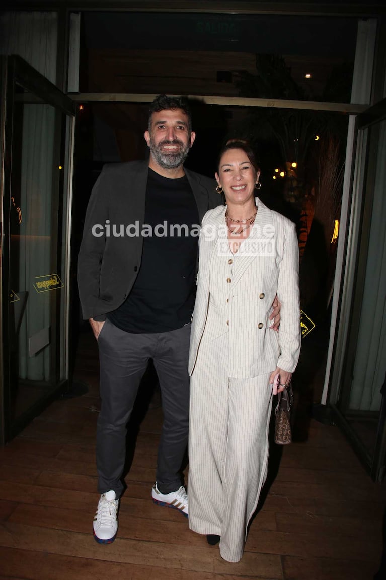 Diego Moranzoni y pareja (Foto: Movilpress)