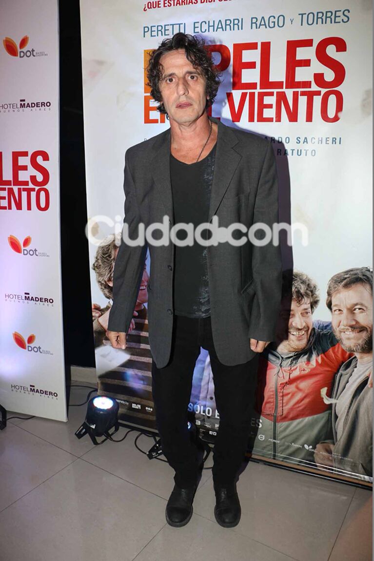 Diego Peretti, otro de los protagonistas de Papeles en el viento. (Foto: Movilpress)