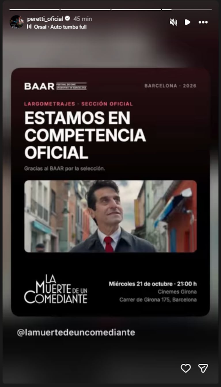 Diego Peretti promocionó la película que hizo con Hernán Casciari.