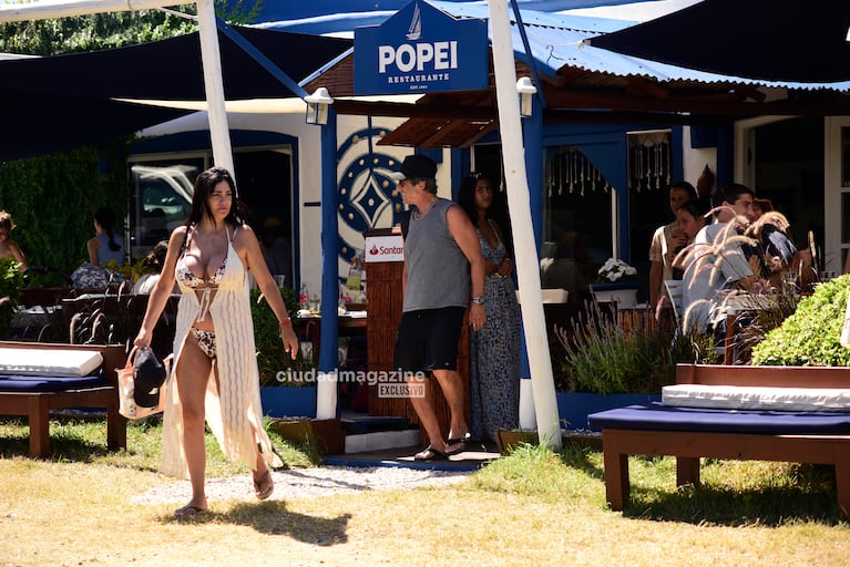 Diego Peretti y Andrea en Punta del Este.