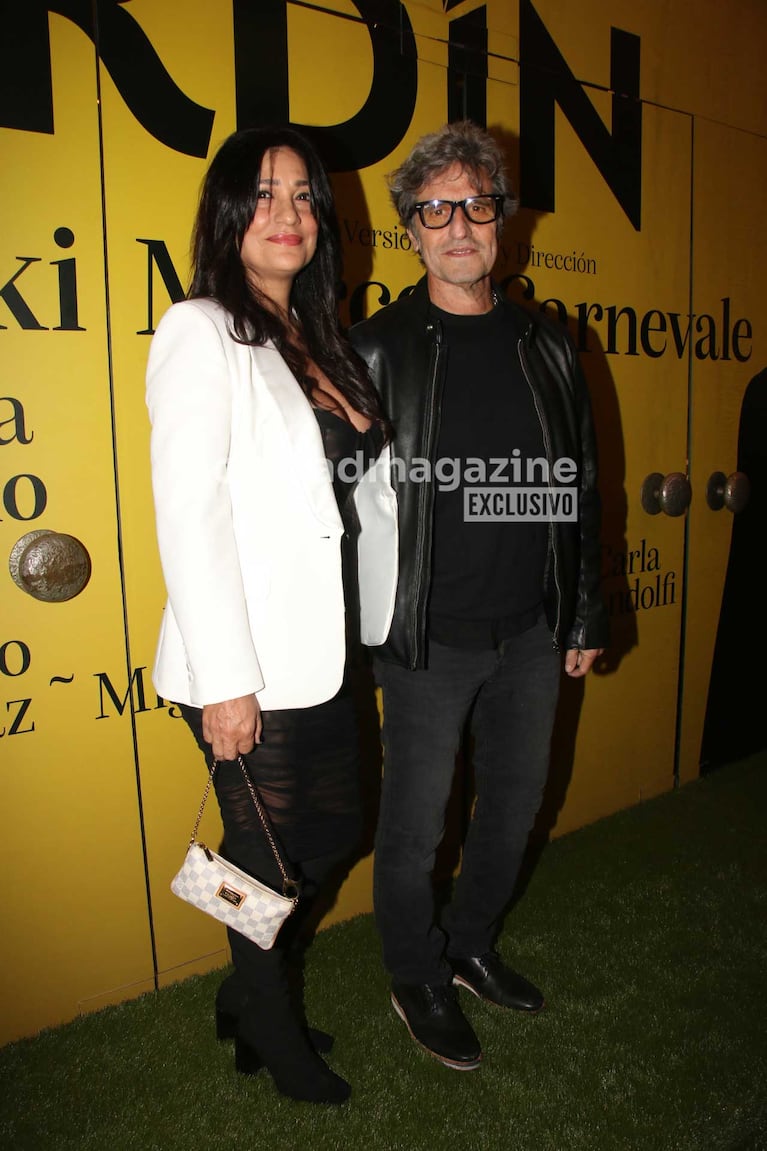 Diego Peretti y su novia Andrea (Foto: Movilpress)
