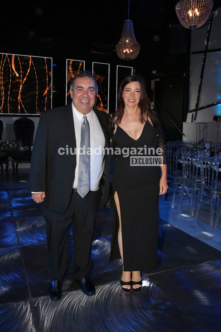 Diego Pérez y su esposa Mariela (Foto: Movilpress)