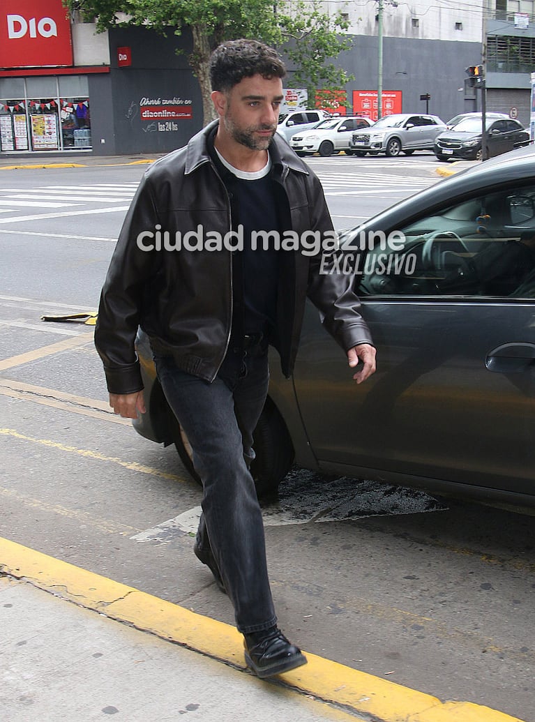 Diego Poggi en el último adiós a Fernando Confessore (Foto: Movilpress)