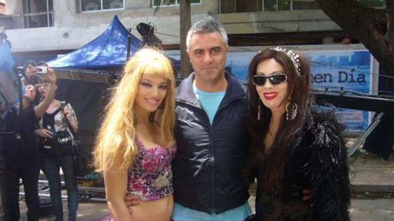 Diego Rafecas junto a Claudia Albertario y Nacha Guevara.