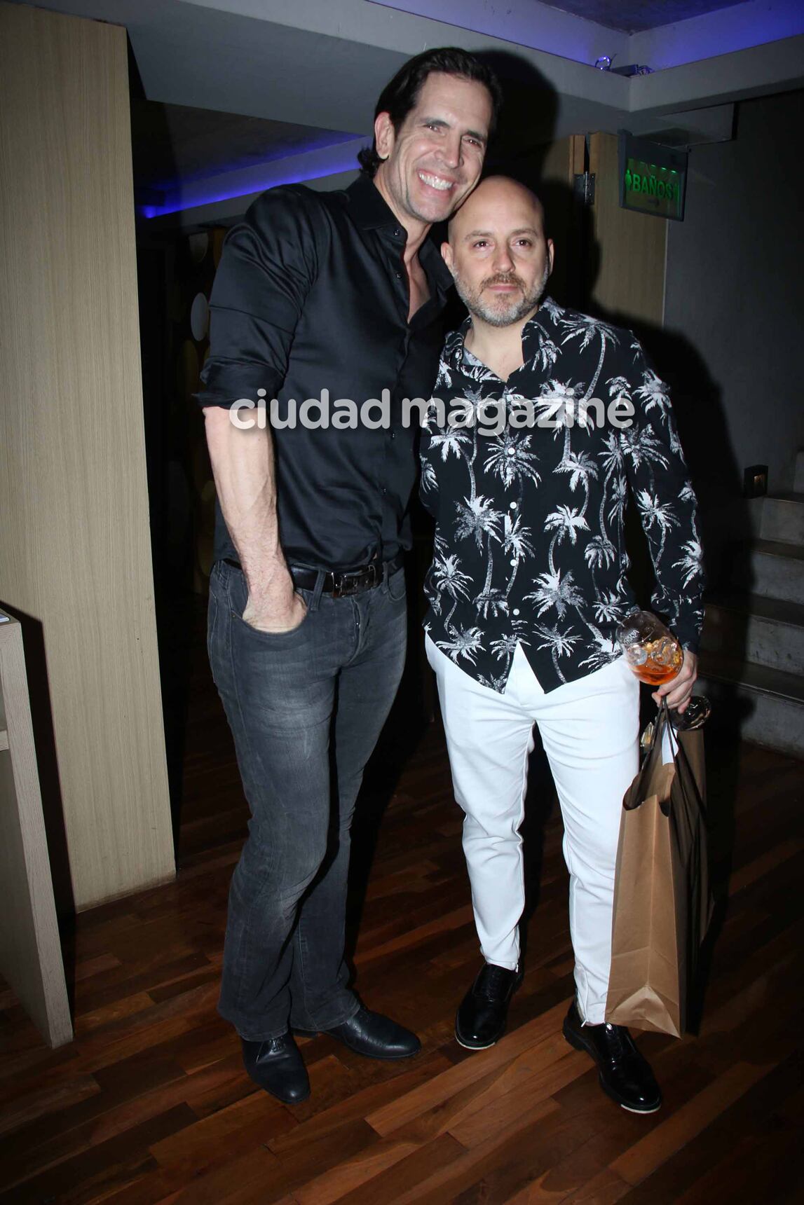Diego Ramos en el cumpleaños de José María Muscari. (Foto: Movilpress)