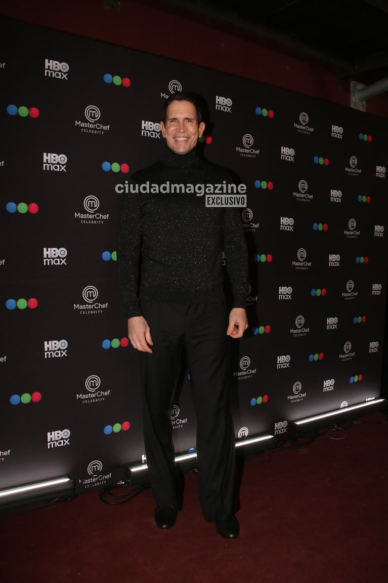 Diego Ramos en el estreno de Masterchef Celebrity (Foto: Movilpress).