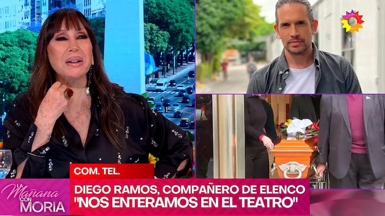 Diego Ramos recordó el dolor por la muerte de Ernestina Pais (captura de eltrece)