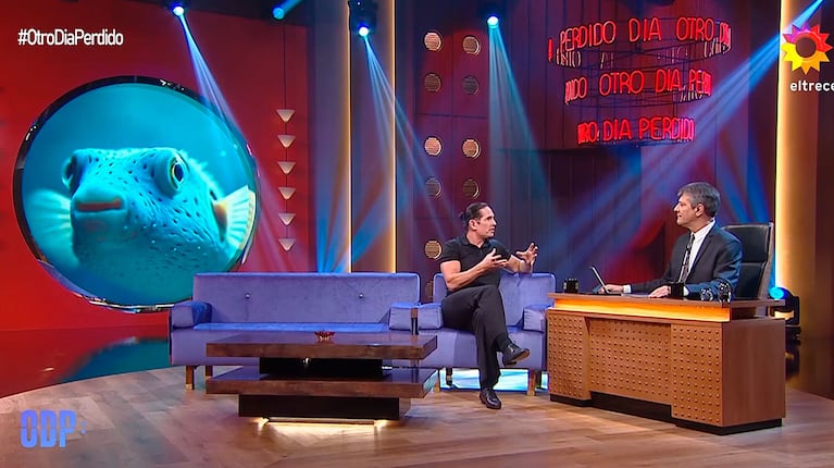Diego Ramos sorprendió a Mario Pergolini al revelar su extrema obsesión con el blanco y negro (eltrece)