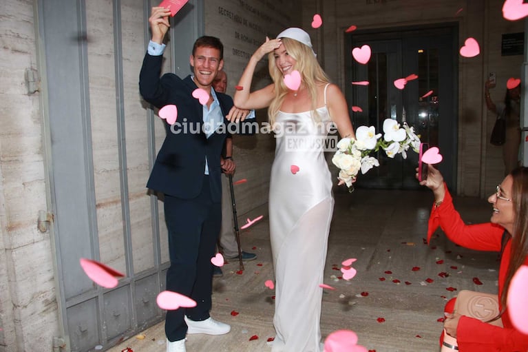 Diego Schwartzman y Eugenia De Martino (Foto: Movilpress)