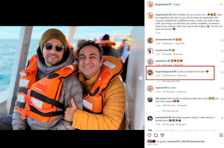 Diego Topa y Hugo Rodríguez