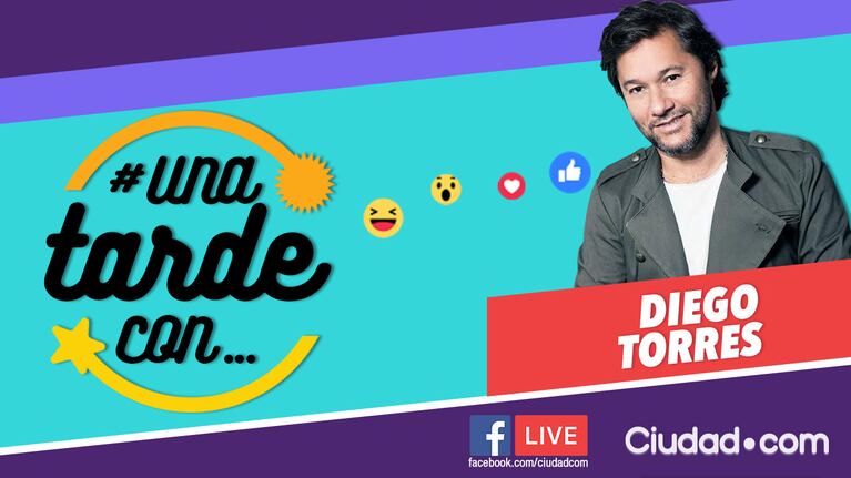 Diego Torres en #UnaTardeCon por Facebook Live.