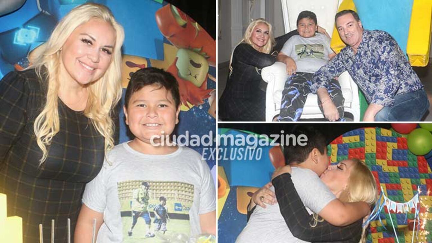 Dieguito Fernando festejó su cumpleaños junto a sus seres queridos