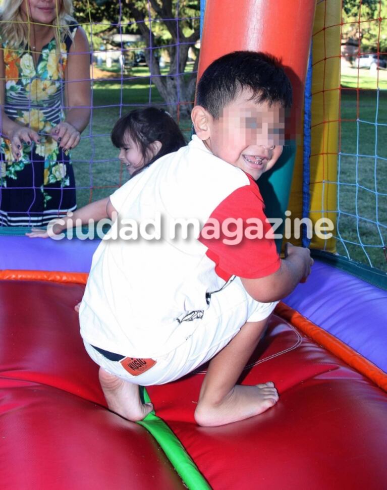 Dieguito Fernando Maradona cumplió 5 años: mirá la fiestita que le armó Verónica Ojeda... ¡con los personajes de Disney!