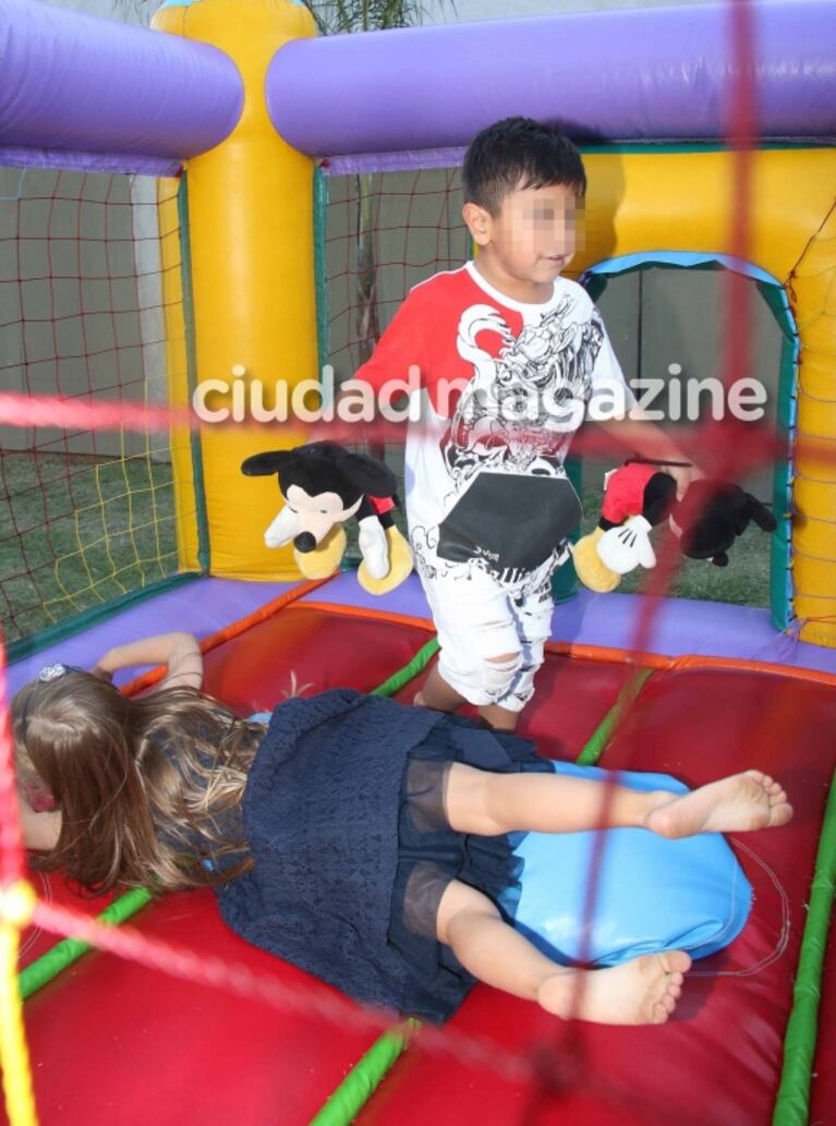 Dieguito Fernando Maradona cumplió 5 años: mirá la fiestita que le armó Verónica Ojeda... ¡con los personajes de Disney!