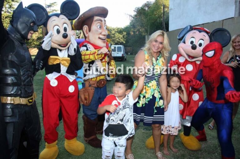 Dieguito Fernando Maradona cumplió 5 años: mirá la fiestita que le armó Verónica Ojeda... ¡con los personajes de Disney!