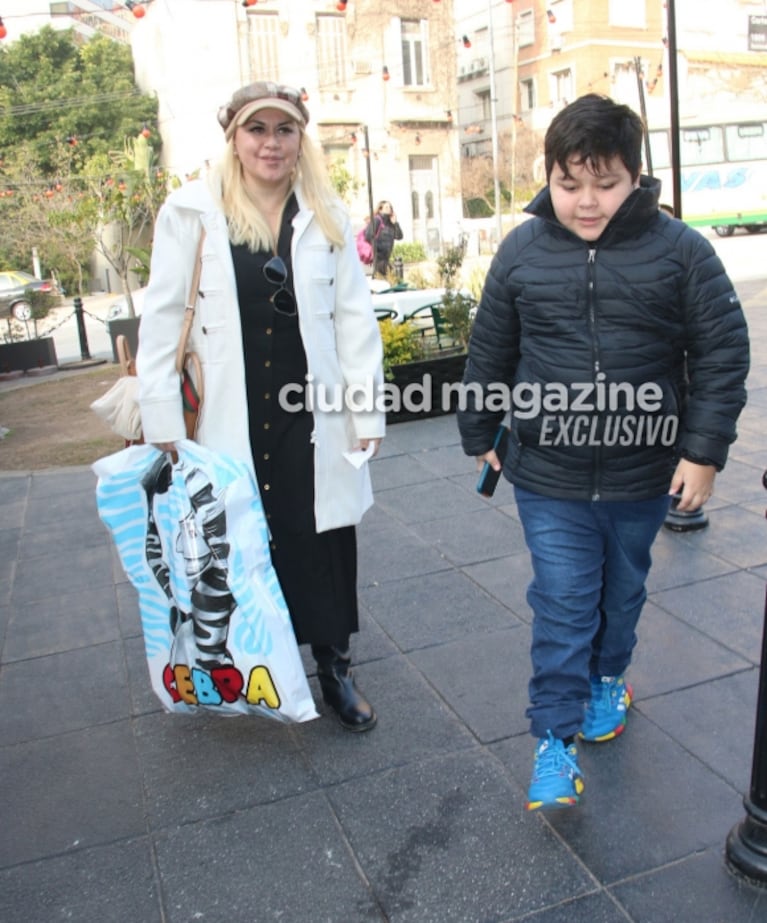 Dieguito Fernando Maradona se reencontró con Diego Junior: las fotos del emotivo momento