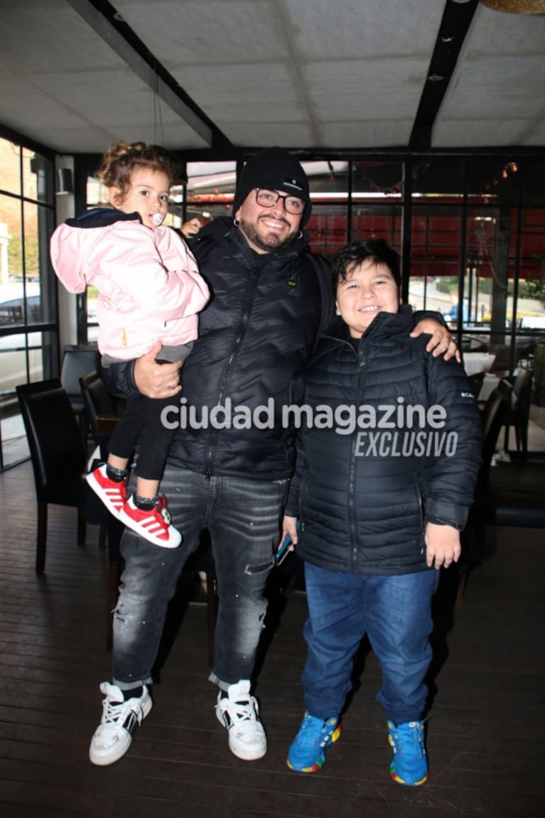 Dieguito Fernando Maradona se reencontró con Diego Junior: las fotos del emotivo momento