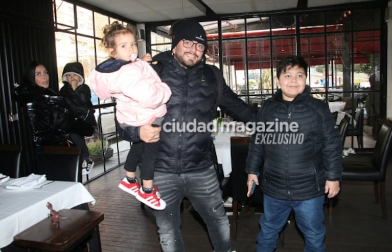 Dieguito Fernando Maradona se reencontró con Diego Junior: las fotos del emotivo momento