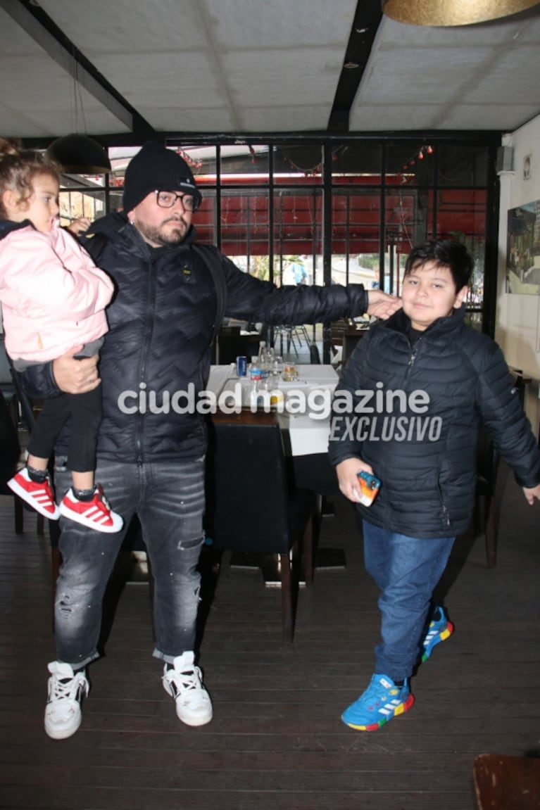 Dieguito Fernando Maradona se reencontró con Diego Junior: las fotos del emotivo momento