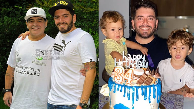 Digo saludó a su hijo por sus 34 años.