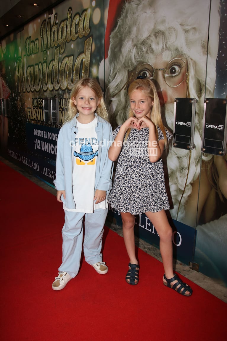 Dionisio Mendoza y Matilda Salazar en el estreno de Una Mágica Navidad (Foto: Movilpress).