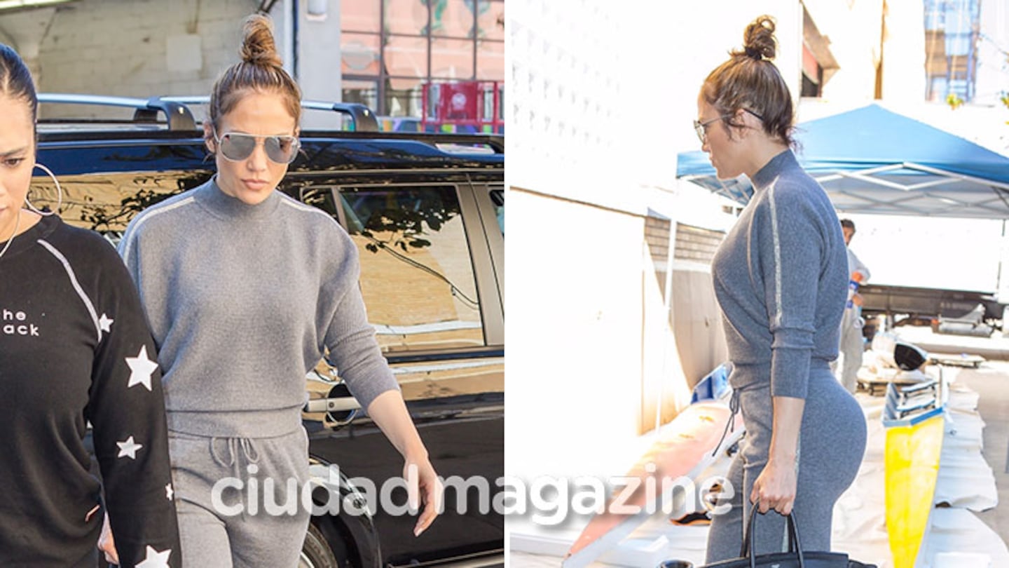 ¡Diosa a los 48! Jennifer Lopez, look deportivo y curvas súper sexies en las calles de Brooklyn. (Fotos: Grosby Group)
