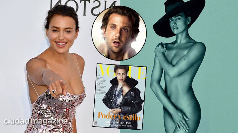 ¡Diosa de tapa! La top model Irina Shayk posó desnuda a cuatro meses de ser mamá. (Foto: Ciudad e Instagram)