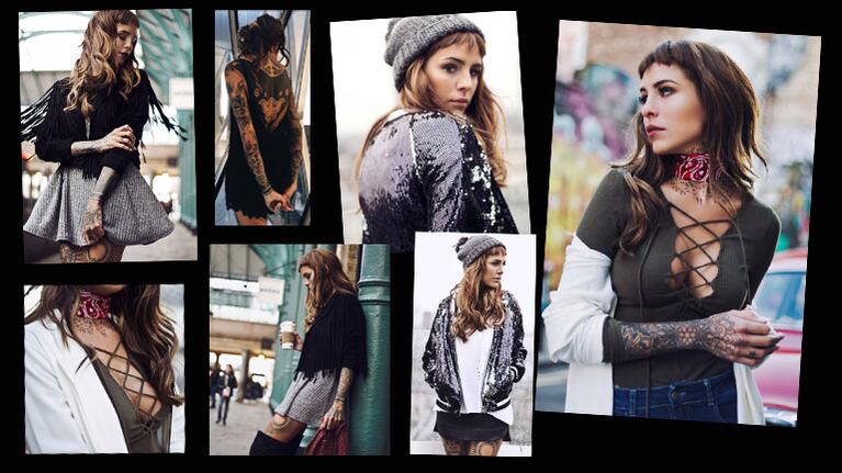 ¡Diosa modelo! La sensual producción de fotos de Cande Tinelli en las calles de Londres. (Foto: Facebook Madness)