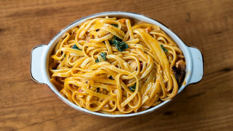 Disfrutá de una deliciosa pasta al dente con una salsa diferente.
Foto: Pexels