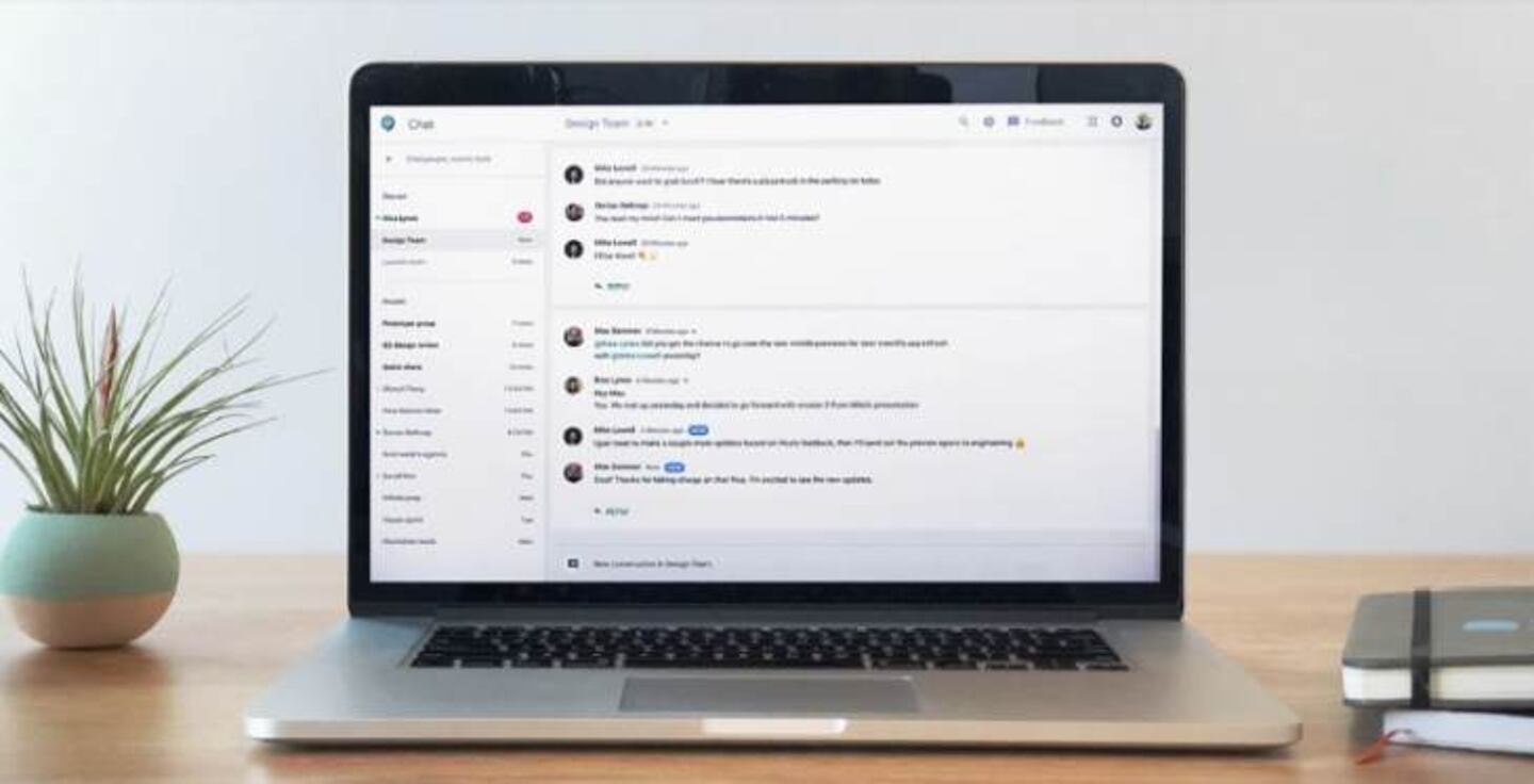 Disfrutá Hangout Chat, la mensajería corporativa de Google