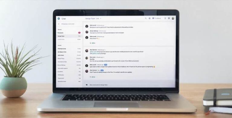 Disfrutá Hangout Chat, la mensajería corporativa de Google