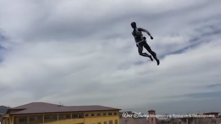Disney creó un robot para utilizarlo como doble de acción