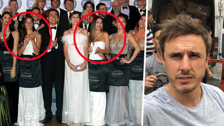 Distante encuentro de Pampita con Juana Viale en la gala de Fundaleu tras blanquear su noviazgo con García Moritán, ex de la actriz
