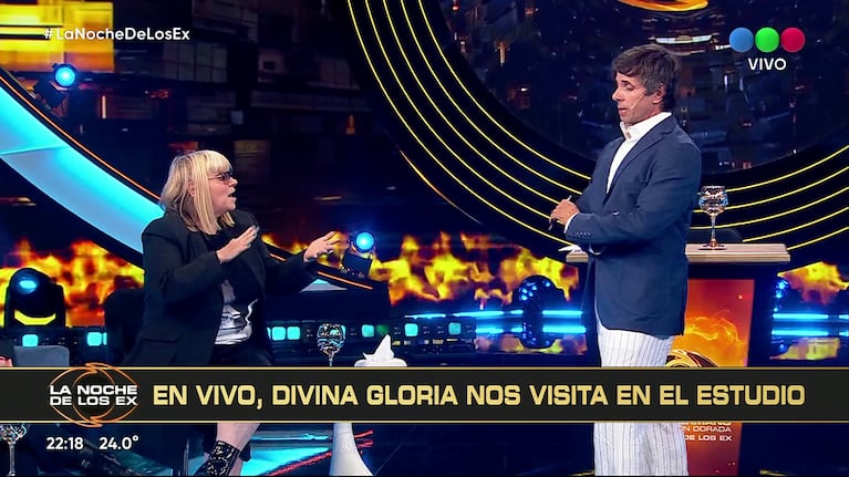 Divina Gloria y Robertito Funes Ugarte.