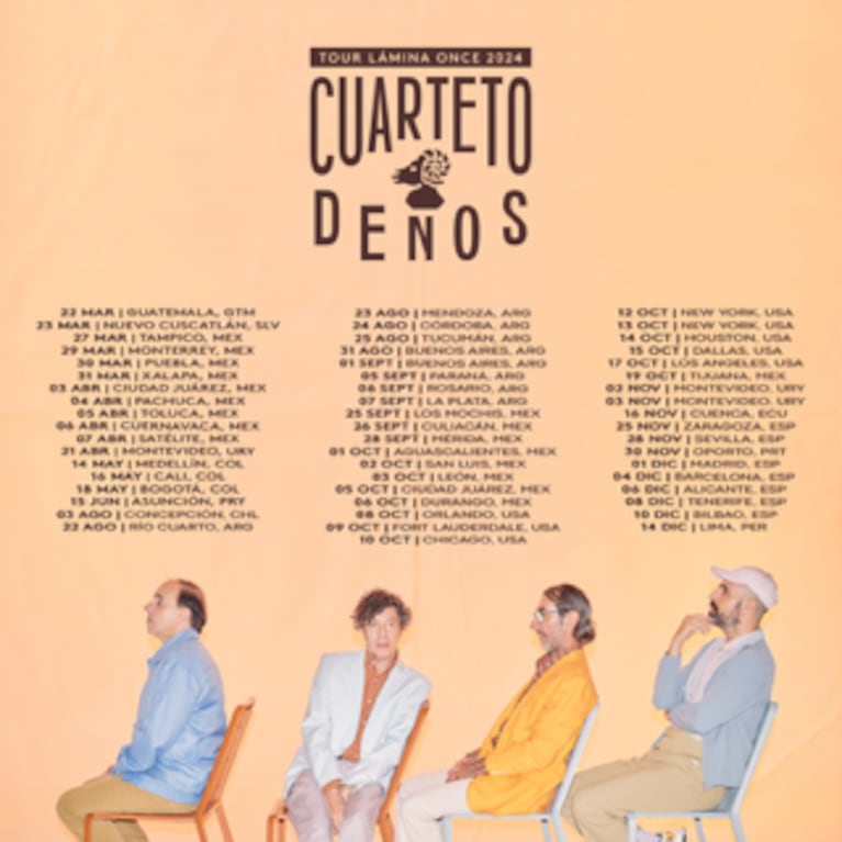 Doble Sold Out de Cuarteto de Nos en Buenos Aires: cuándo y dónde continúa la gira