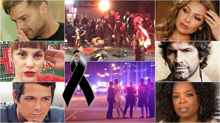 Dolor por la masacre de Orlando: los mensajes de los famosos. Foto: Web